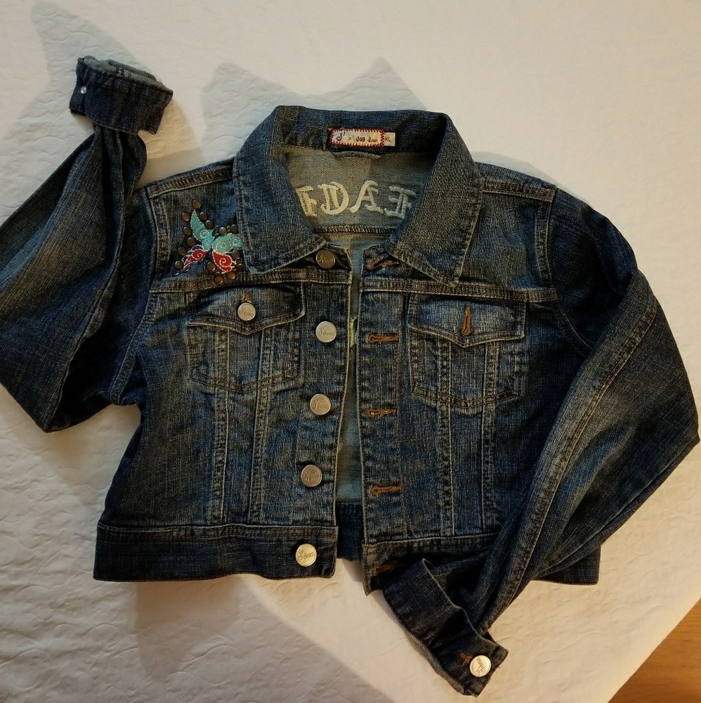 Joy Jeans Girls Jacket